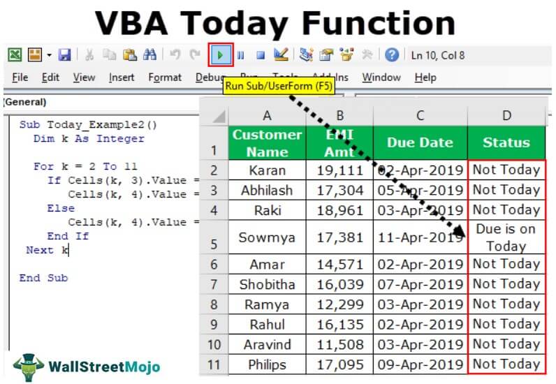 excel function for current date time mac